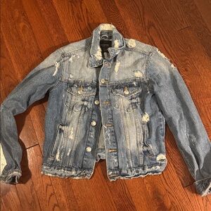 Zara Blue Denim Jacket
